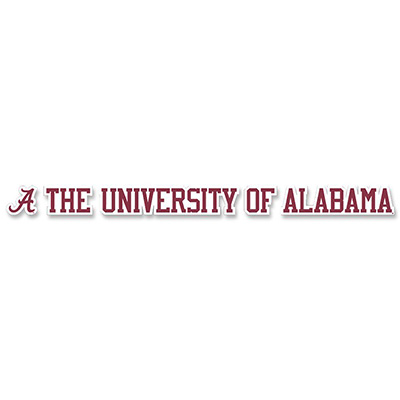    A The University Of Alabama Decal