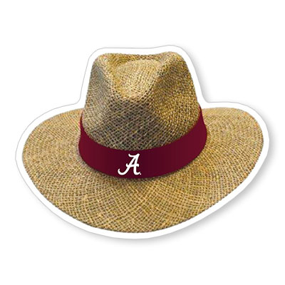    Alabama Saban Hat Decal