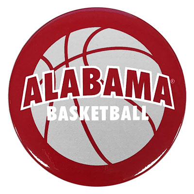 Alabama Basketball Button