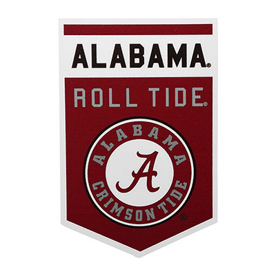    Alabama Roll Tide Banner Decal