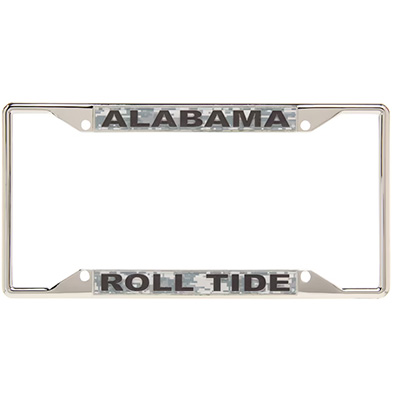 Alabama Roll Tide Camo License Plate Frame