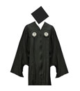 Masters Cap & Gown - Does Not Include Tassel