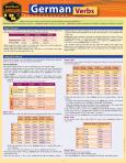German Verbs Study Aid