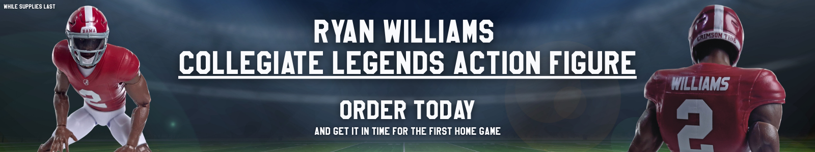 Ryan Williams Action Figures are here!
