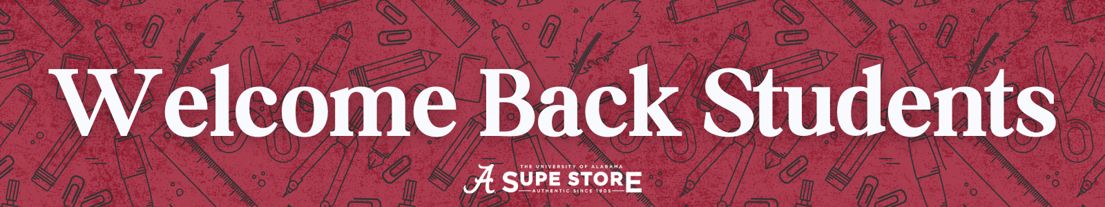 Welcome Back Students!