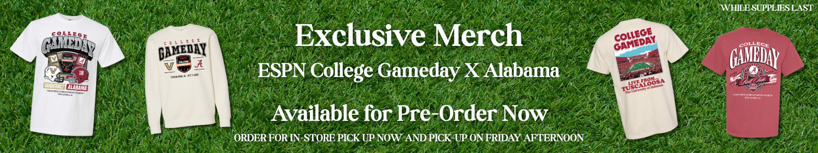 PreOrder Your ESPN College Gameday Merch!
