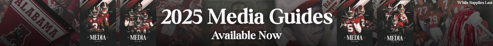 2025 University of Alabama Football Season Media Guides are in!