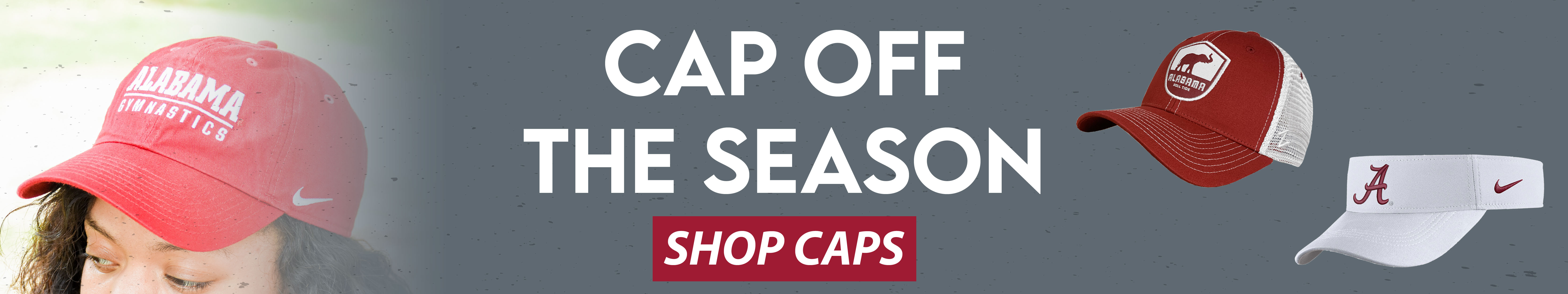 Shop Bama Caps.  Find the perfect cap to start your season