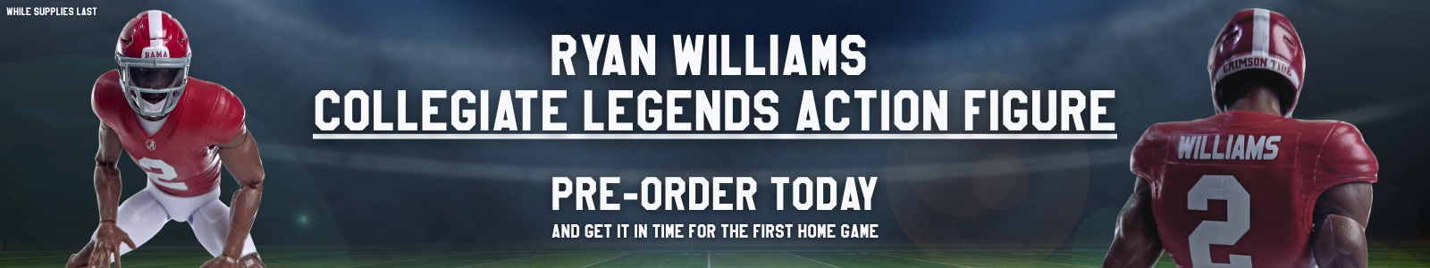 PreSelling Now - Ryan Williams Action Figure!