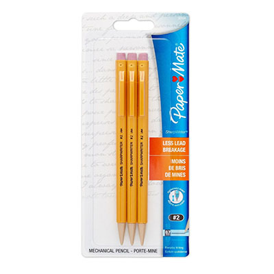 number three pencil