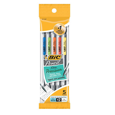 Bic Pencil Mechanical .5Mm 5 Pk (SKU 10160268212)