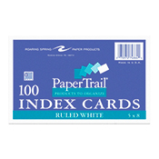 Index Card 5 X 8 Ruled