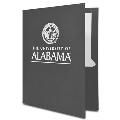  Folder Laminated UA Seal Charcoal