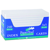 Index Card 3 X 5 Ruled