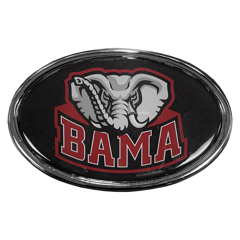 Bama Elephant Chrome Metal Domed Emblem (SKU 1102676139)