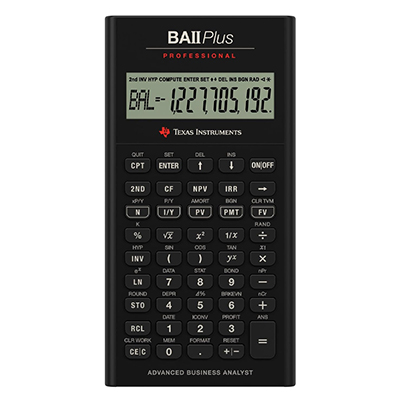 Calculator Ba ii Plus Professional Financial