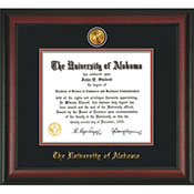           Frame Diploma  Rosewood W/Med/Dm Black/Crimson