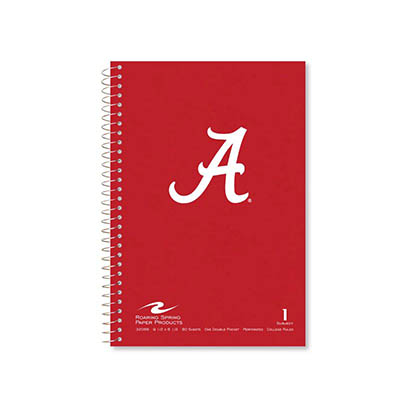 Alabama Script A Notebook Imprint Medium 1 Subject