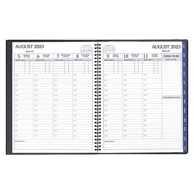 ACADEMIC PLANNER CONTINENTAL TIME MASTER 8.5 X 11