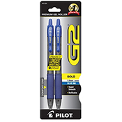 Pen G2 Bold Blue 2 Pack