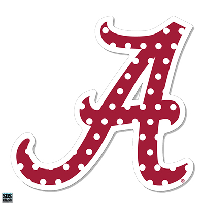 Script A Polka Dot Magnet