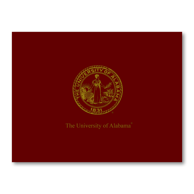 Foil Notecard With The University Of Alabama Seal (SKU 1247365674)