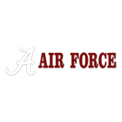      Air Force With Script A Decal