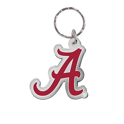 Alabama Script A Freeform Keychain - main view