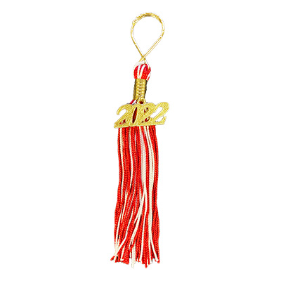 Tassel Key Ring With Year