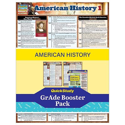 American History Grade Booster Pack Study Aid