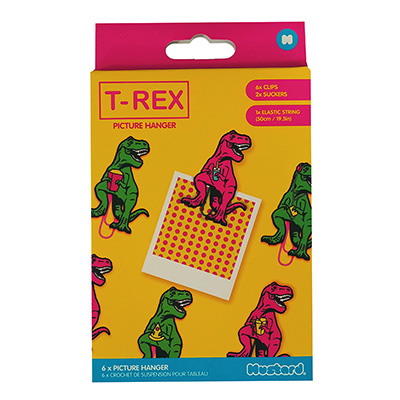 Mustard Dino Photo Holders - Set Of 6