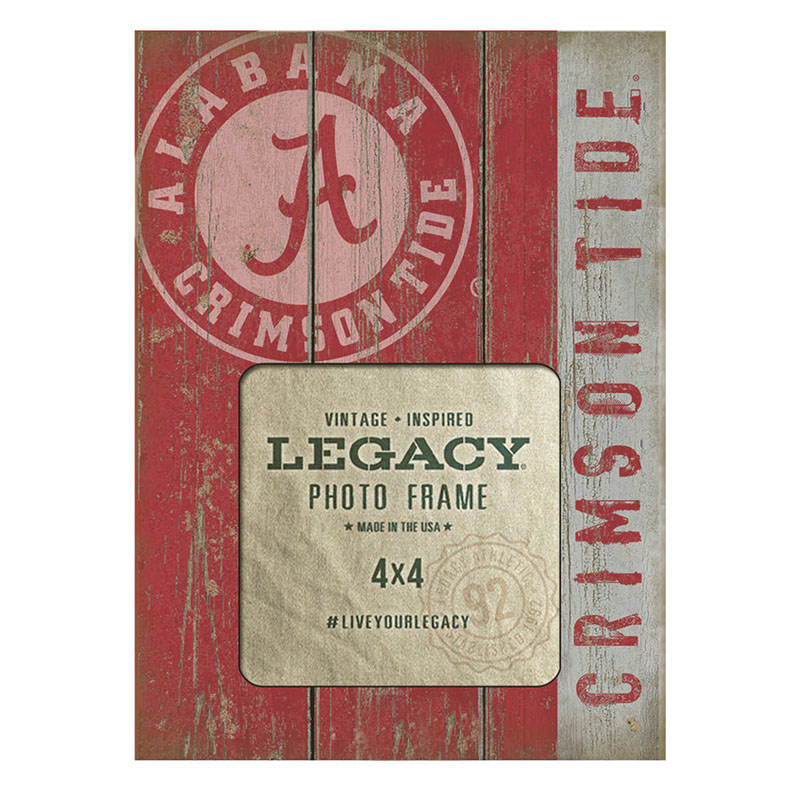 Alabama Crimson Tide With Circle Logo Picture Frame University Of Display Larger Image Of This