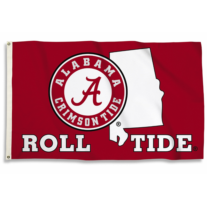 Alabama State Outline Flag (SKU 1316791224)
