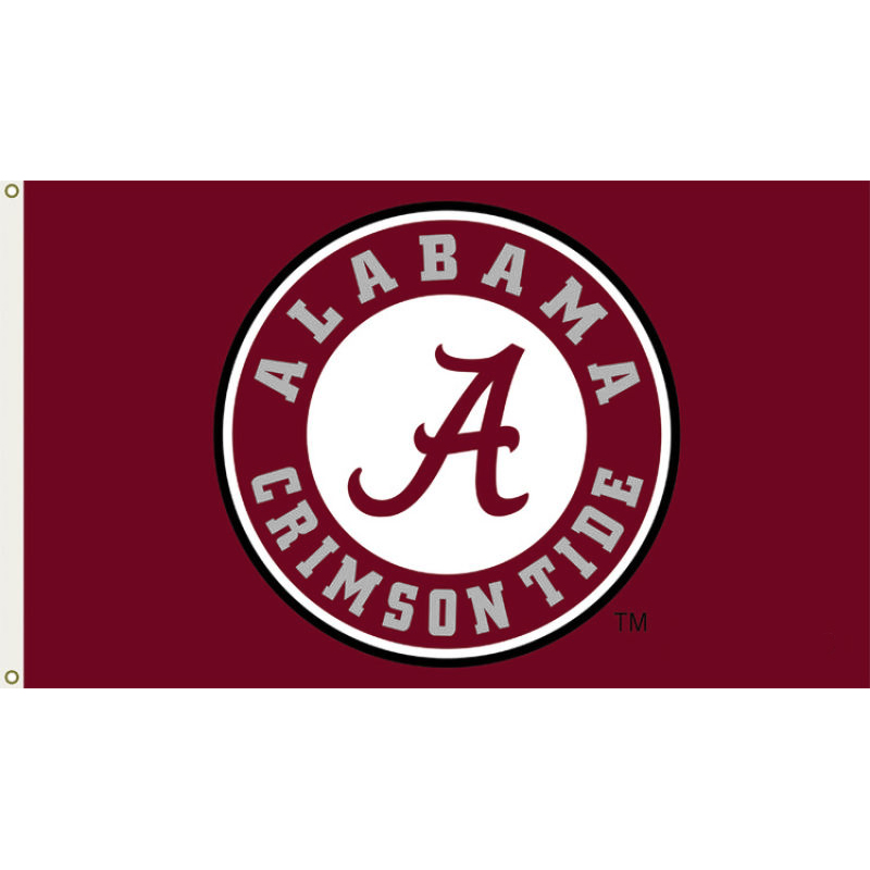 Alabama Circle Logo Flag