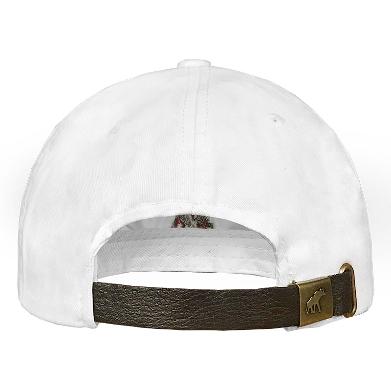 leather strap cap