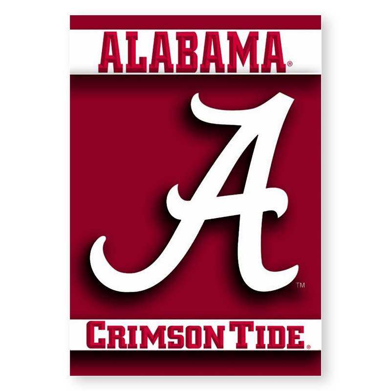 Alabama Crimson Tide Script A Banner | University of Alabama Supply Store