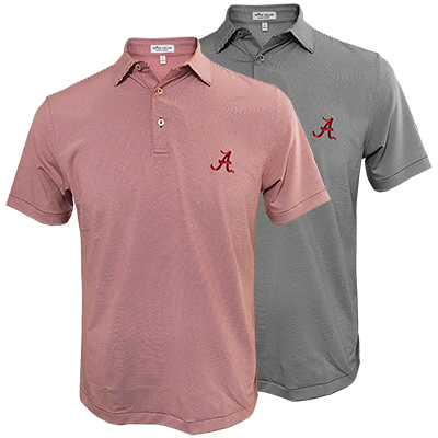 Peter Millar Jubilee Stripe Stretch Jersey Sean Collar Polo
