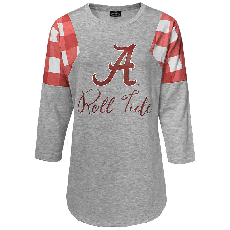 Get In Check Script A Roll Tide French Terry Tunic (SKU 1324007341)