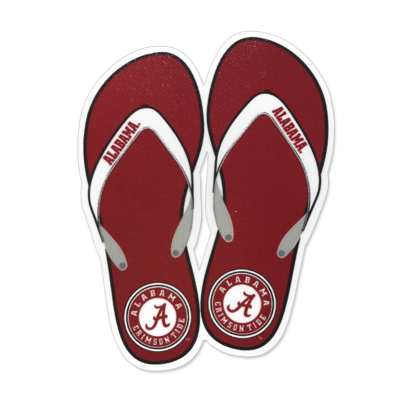    Alabama Flip Flops Decal