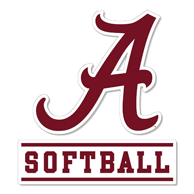    Script A Softball Decal