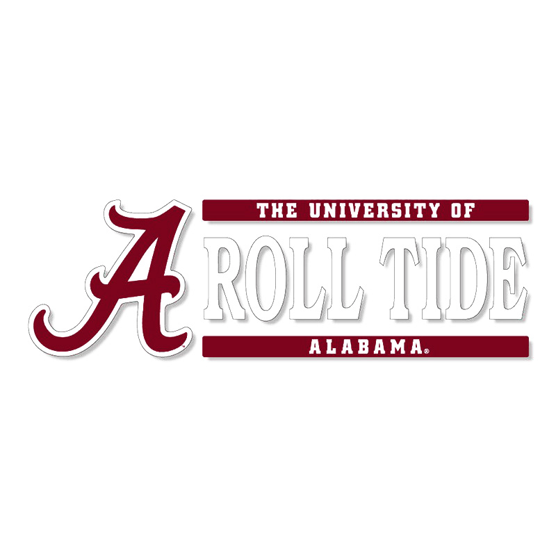 University Of Alabama Decals Auto Accessories Decals & Bumper Stickers