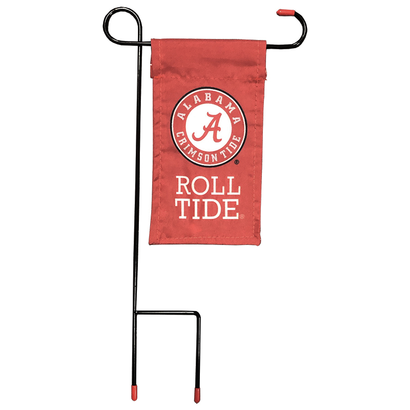 Alabama Roll Tide Miniature Two Sided Garden Flag University Of