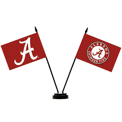 Alabama Desk Flag Set