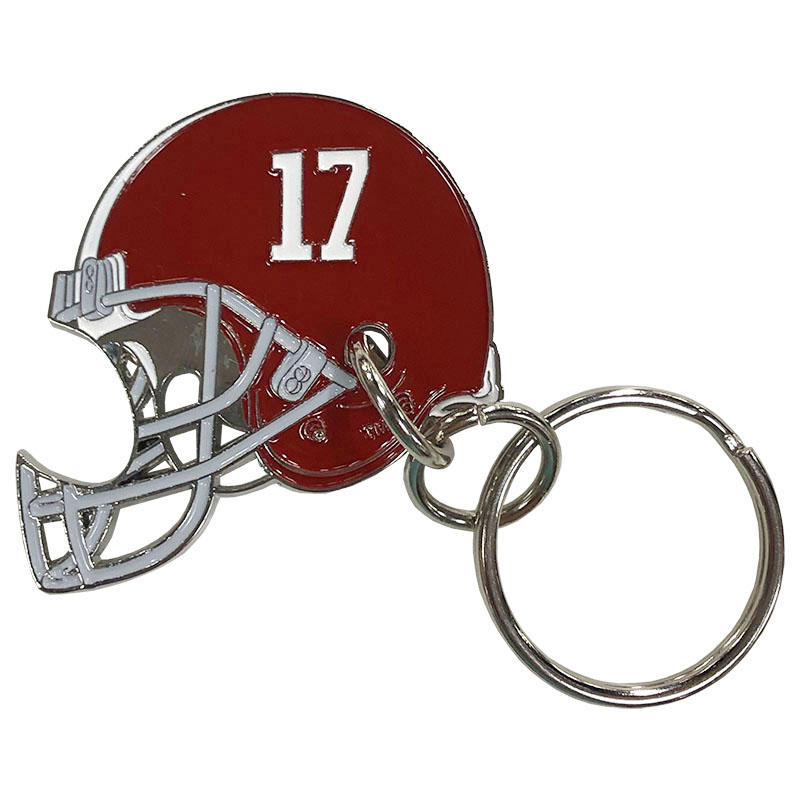 Alabama Football Hemlet Bottle Opener Keychain