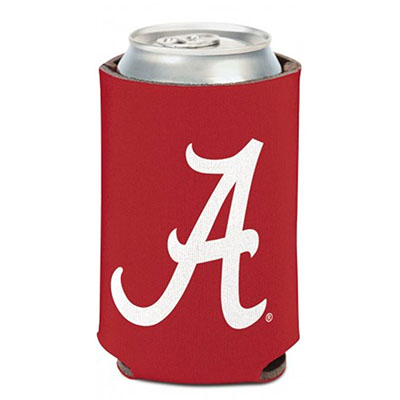 HOUNDSTOOTH ROLL TIDE CAN COOLER