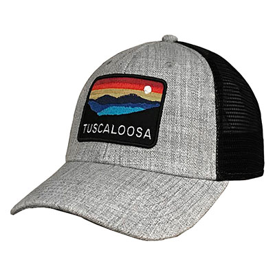 ALABAMA TRUCKER CAP WITH TUSCALOOSA HORIZON WITH FOAM BOARDER