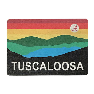 Tuscaloosa Horizon Small Regtangle Magnet