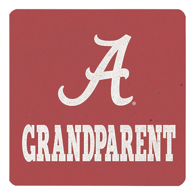 Alabama Grandparent Single Ceramic Coaster