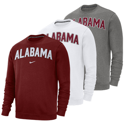 Alabama Nike Men's Fleece Club Crew