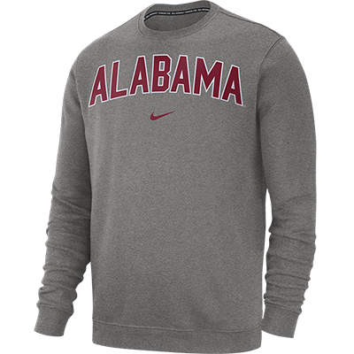 ALABAMA NIKE MEN'S FLEECE CLUB CREW